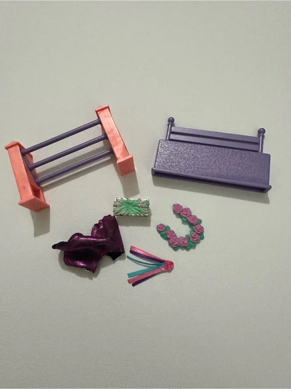 Vintage Littlest Pet Shop Champion Ponies with Jumping Contest Partial & Extras - Picture 10 of 14